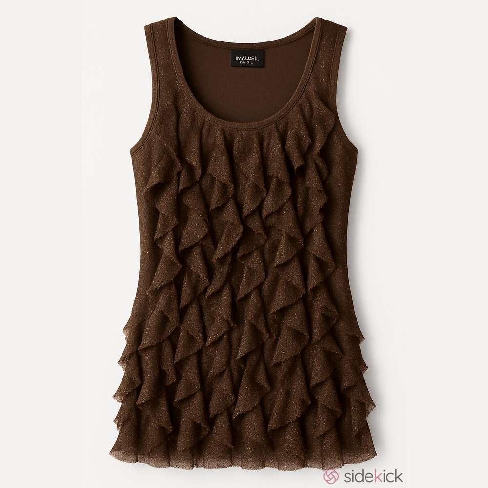 Michael Kors Brown Tank Top Size 16